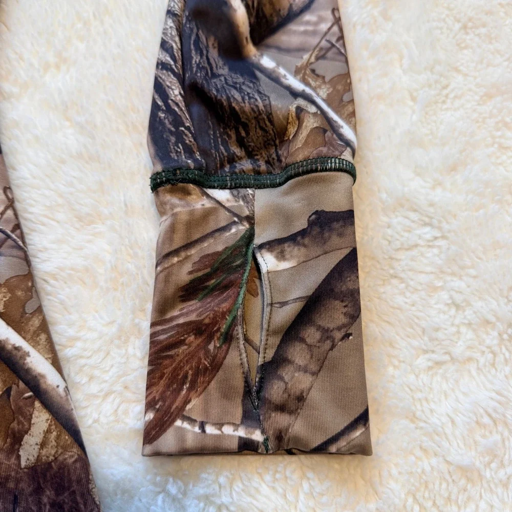 Under Armour ColdGear Infrared Realtree Camo Hunting Hoodie Medium scent control - Picture 5 of 9